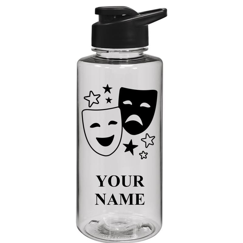 WATER BOTTLE 36OZ CLEAR