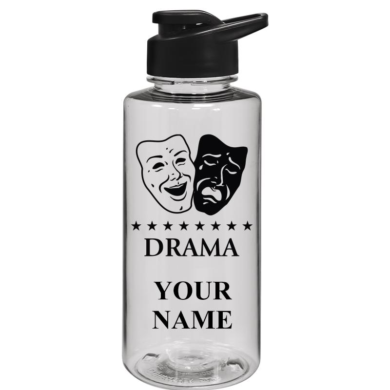 WATER BOTTLE 36OZ CLEAR