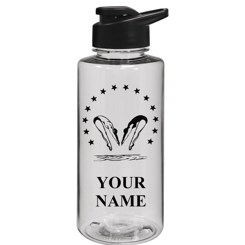 WATER BOTTLE 36OZ CLEAR