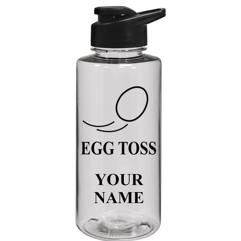 WATER BOTTLE 36OZ CLEAR