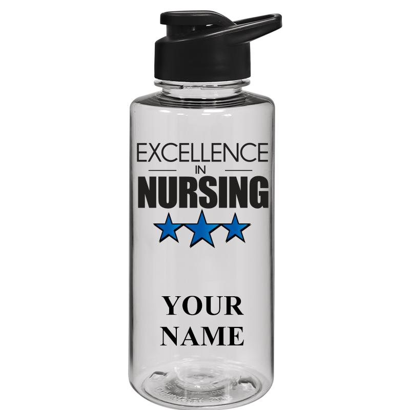 WATER BOTTLE 36OZ CLEAR