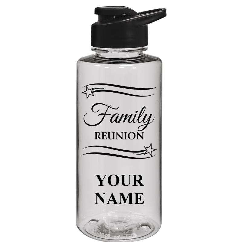 WATER BOTTLE 36OZ CLEAR