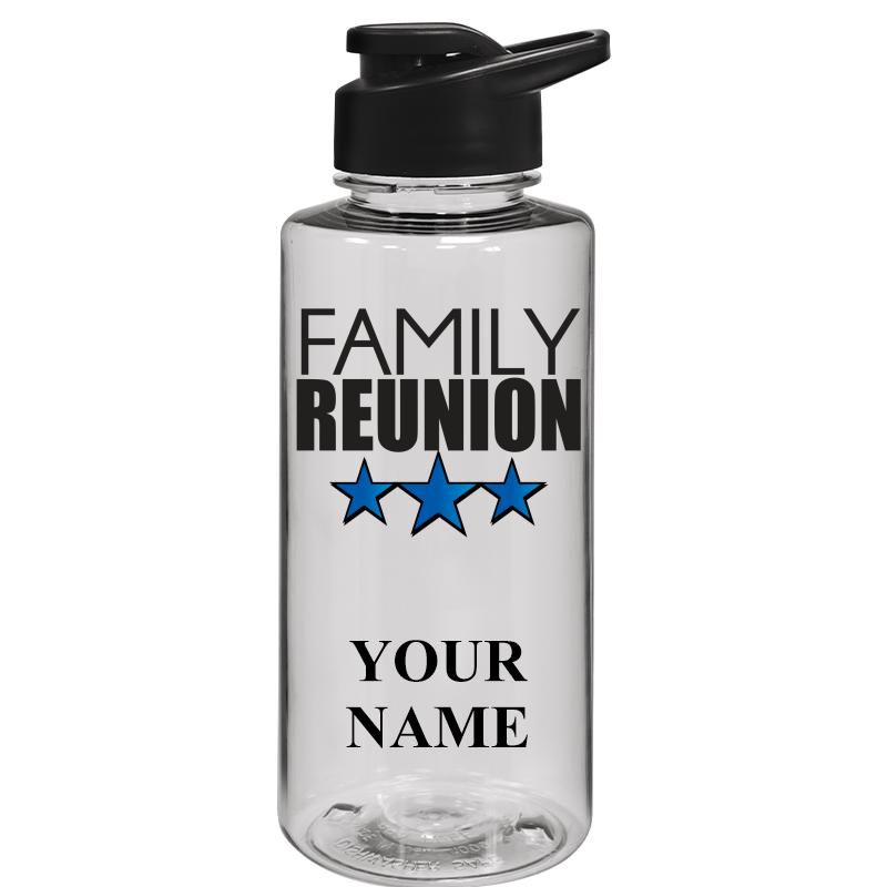 WATER BOTTLE 36OZ CLEAR