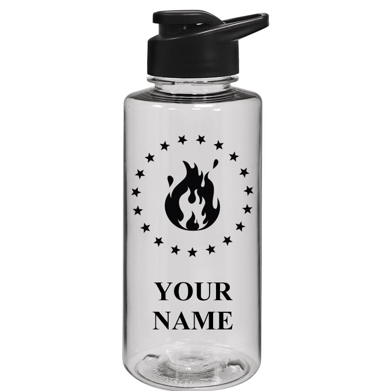 WATER BOTTLE 36OZ CLEAR