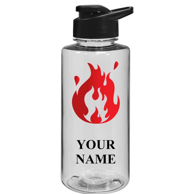 WATER BOTTLE 36OZ CLEAR