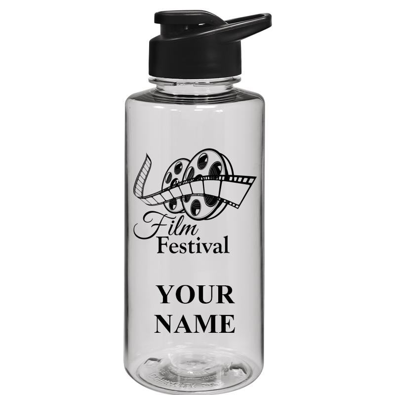 WATER BOTTLE 36OZ CLEAR