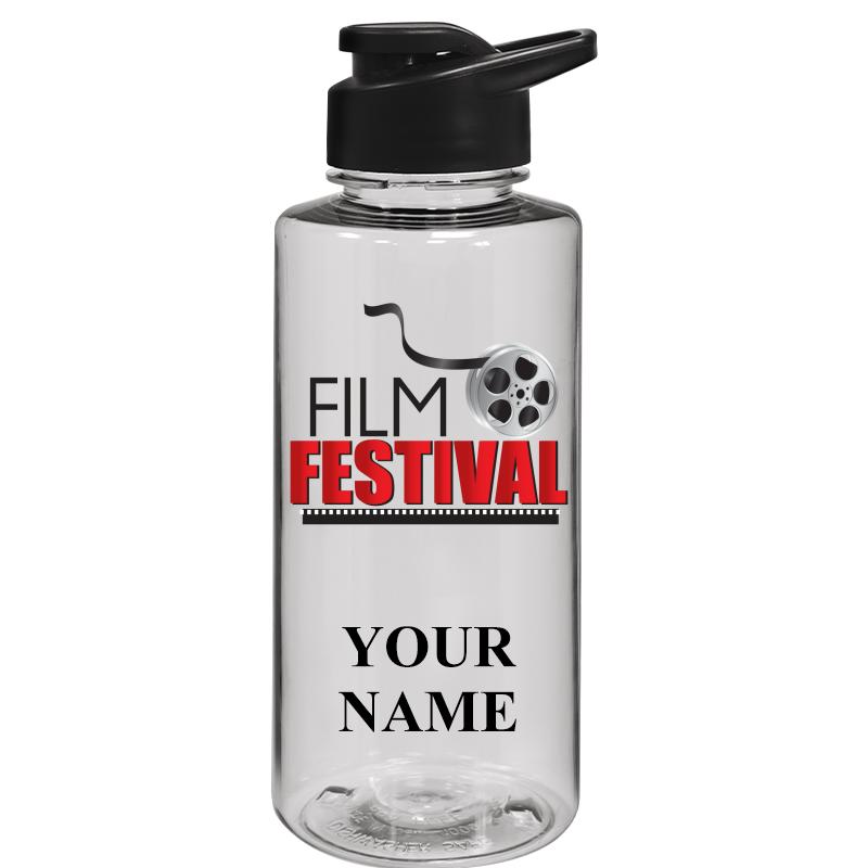 WATER BOTTLE 36OZ CLEAR