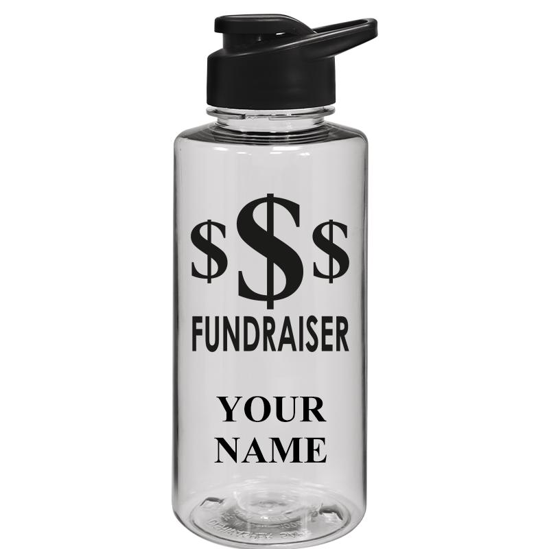 WATER BOTTLE 36OZ CLEAR