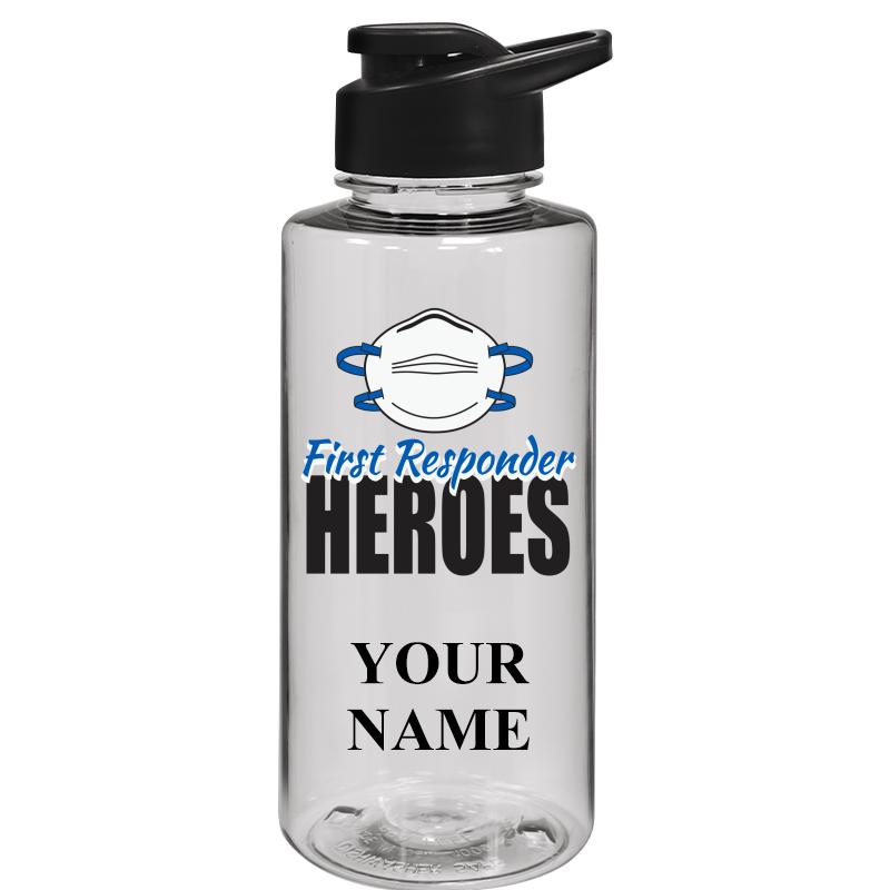 WATER BOTTLE 36OZ CLEAR