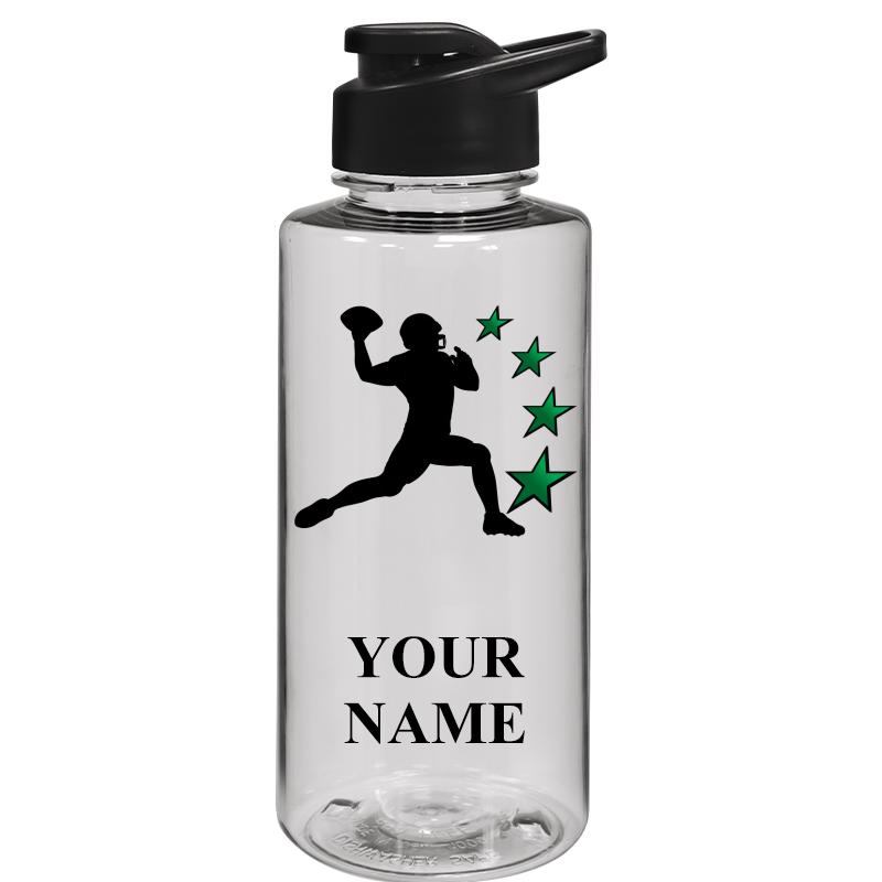 WATER BOTTLE 36OZ CLEAR