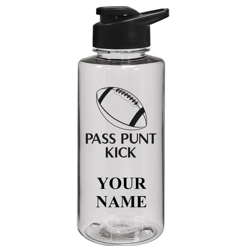 WATER BOTTLE 36OZ CLEAR