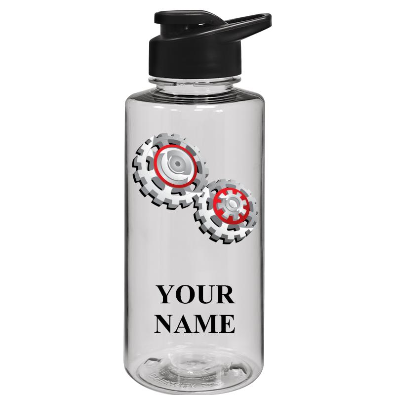 WATER BOTTLE 36OZ CLEAR