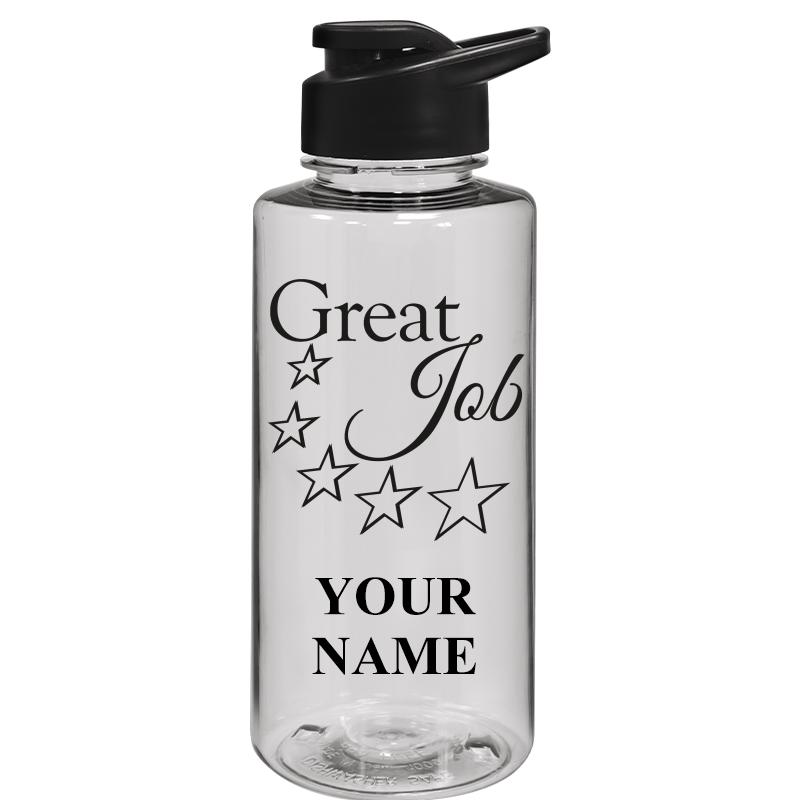 WATER BOTTLE 36OZ CLEAR