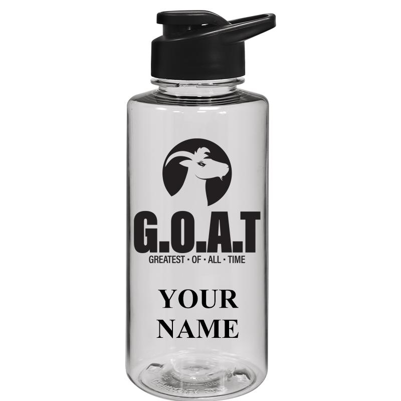 WATER BOTTLE 36OZ CLEAR