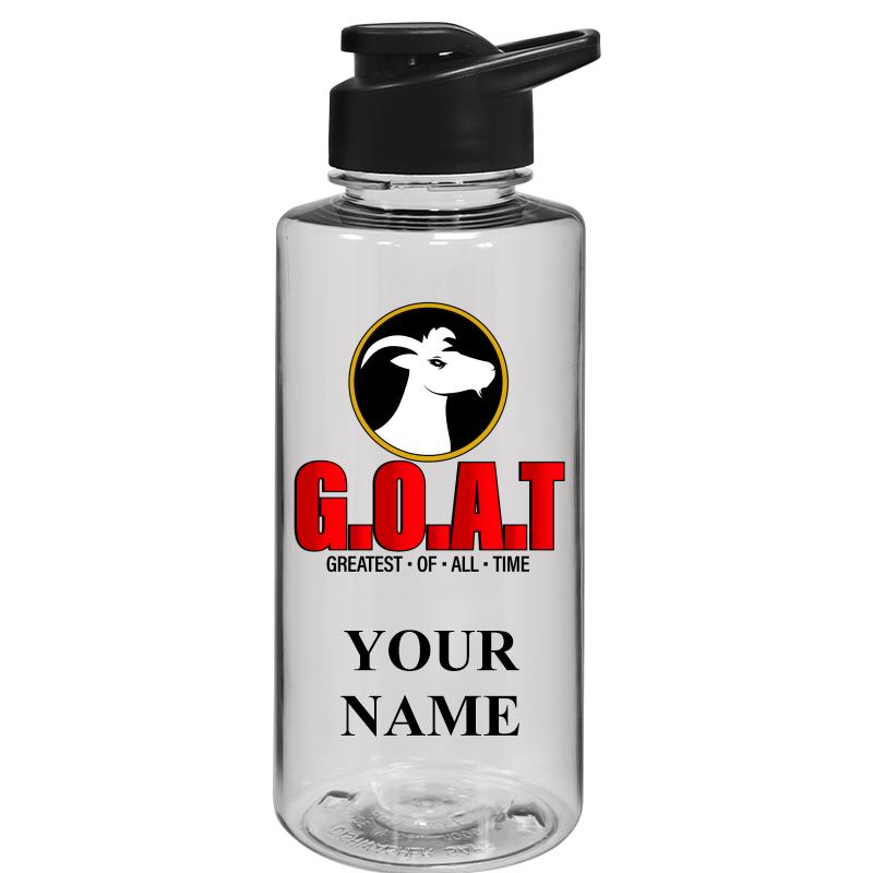 WATER BOTTLE 36OZ CLEAR