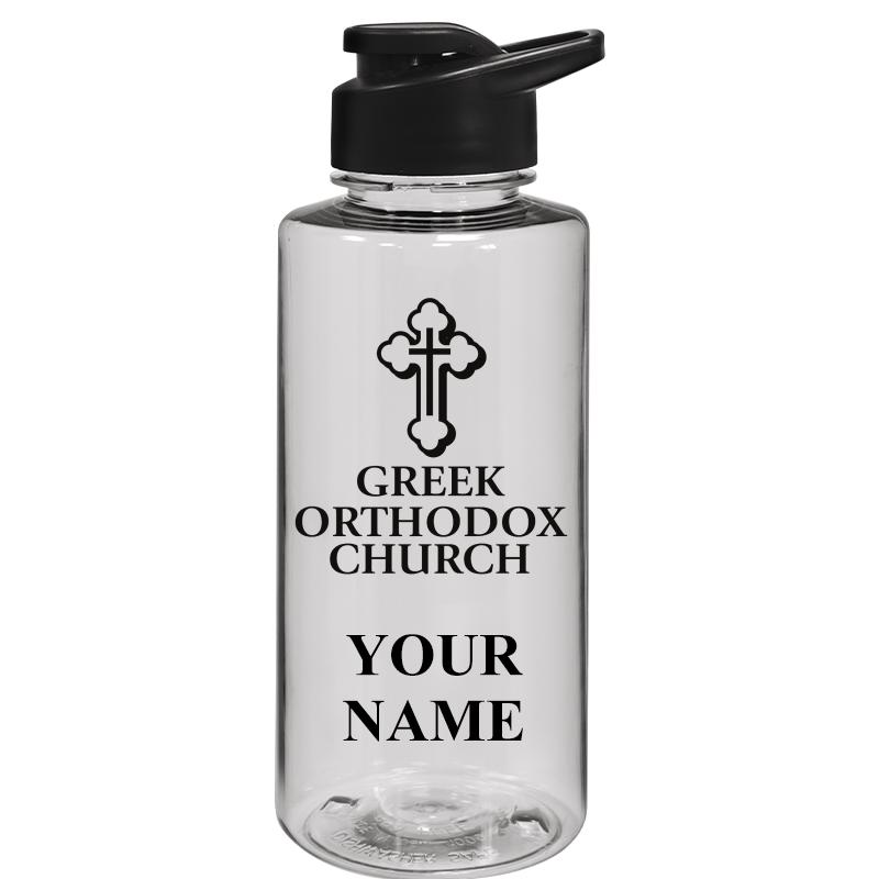 WATER BOTTLE 36OZ CLEAR