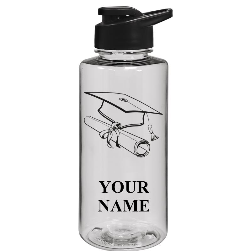 WATER BOTTLE 36OZ CLEAR