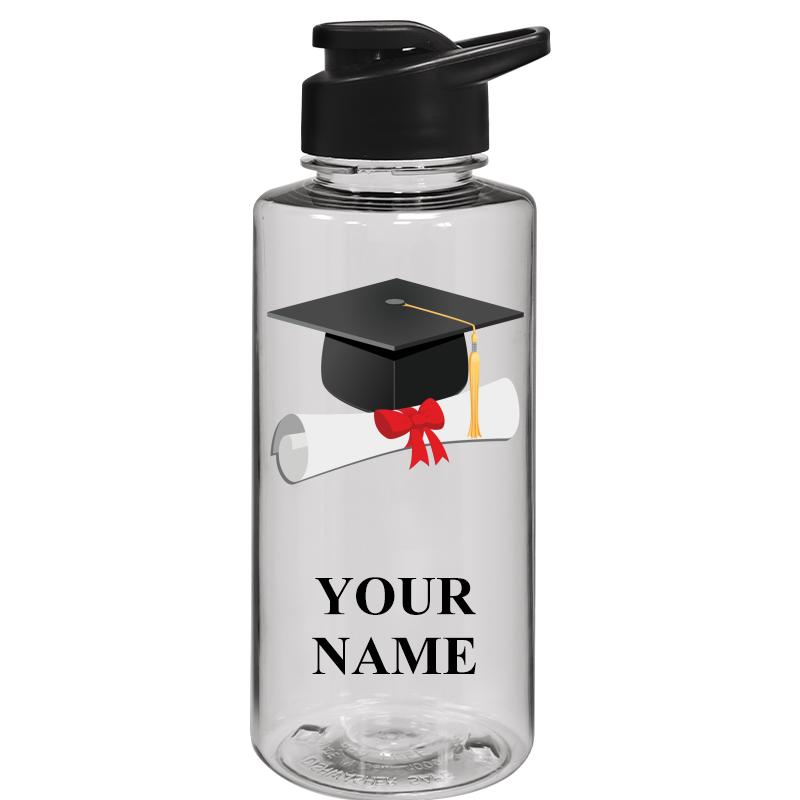 WATER BOTTLE 36OZ CLEAR