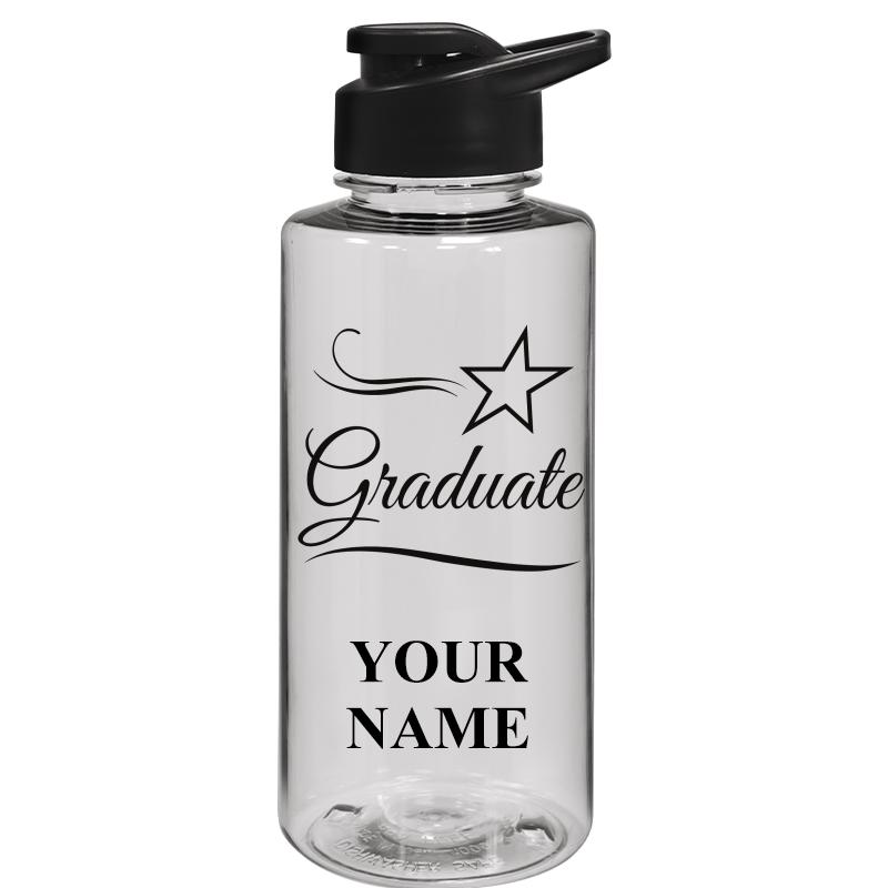 WATER BOTTLE 36OZ CLEAR