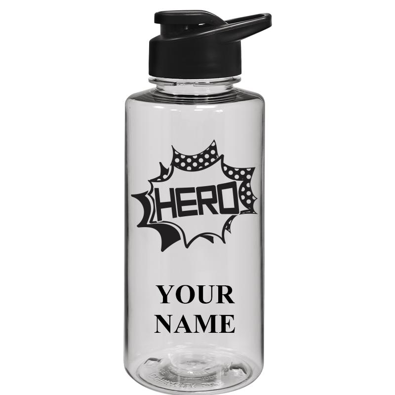 WATER BOTTLE 36OZ CLEAR