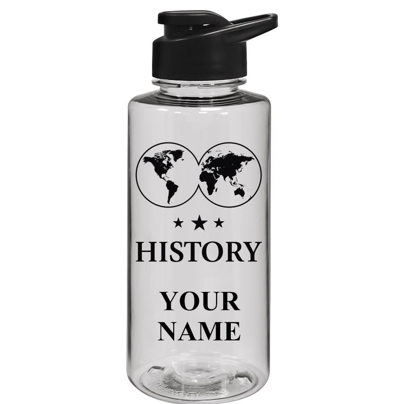 WATER BOTTLE 36OZ CLEAR