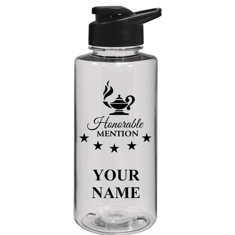 WATER BOTTLE 36OZ CLEAR