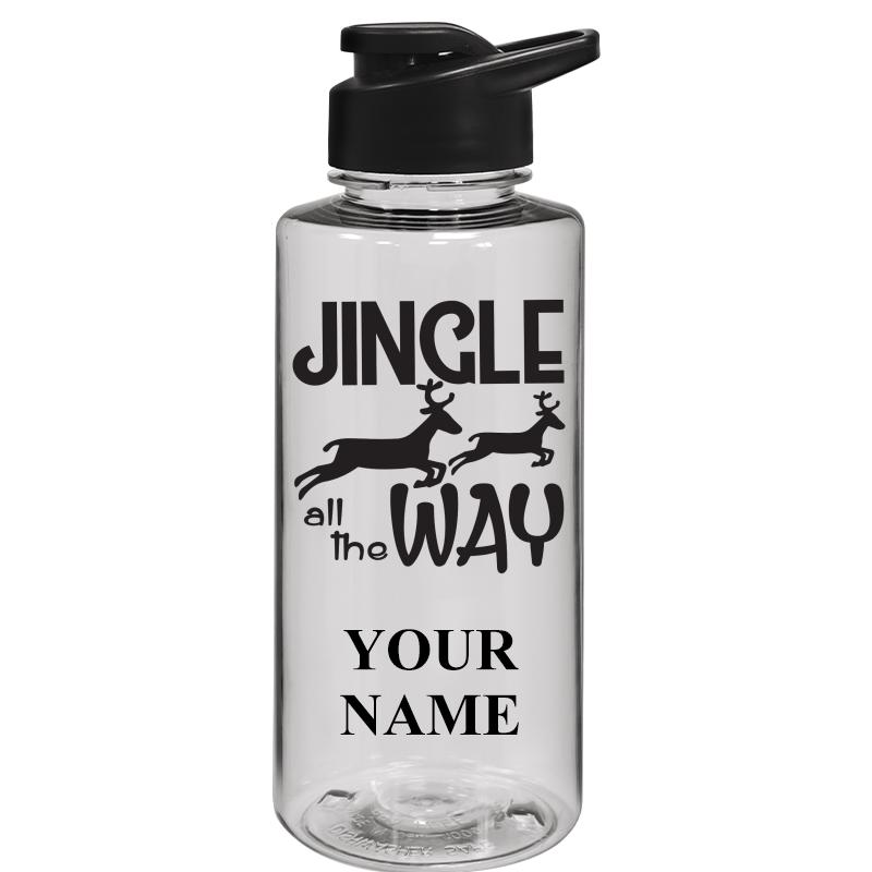 WATER BOTTLE 36OZ CLEAR