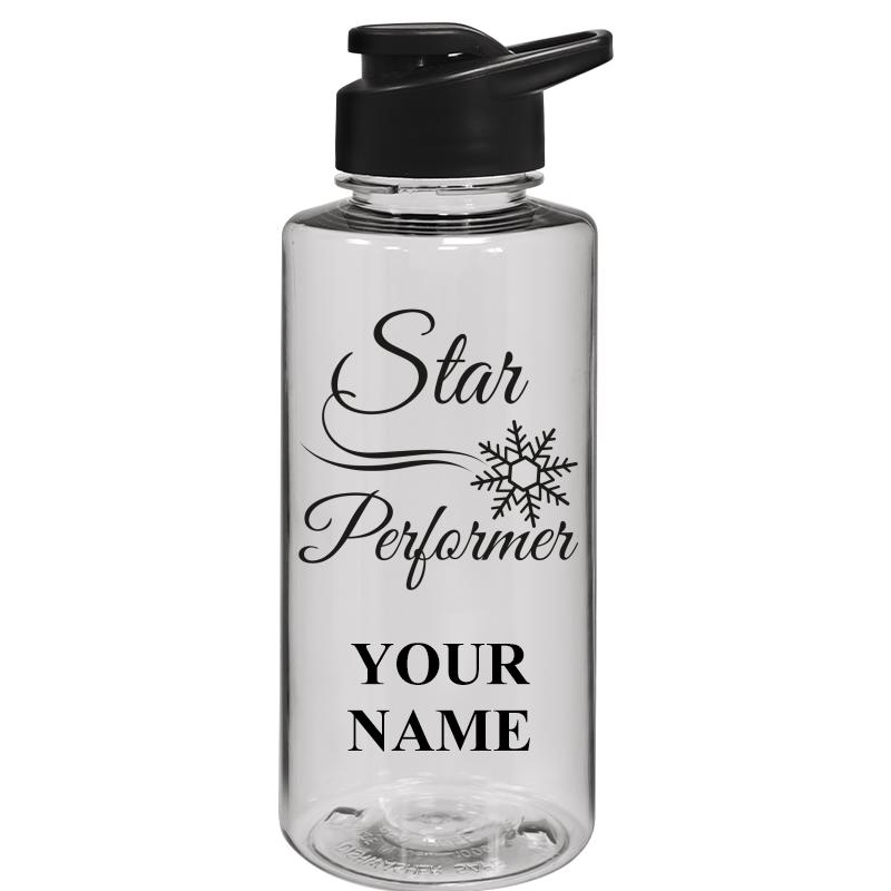 WATER BOTTLE 36OZ CLEAR