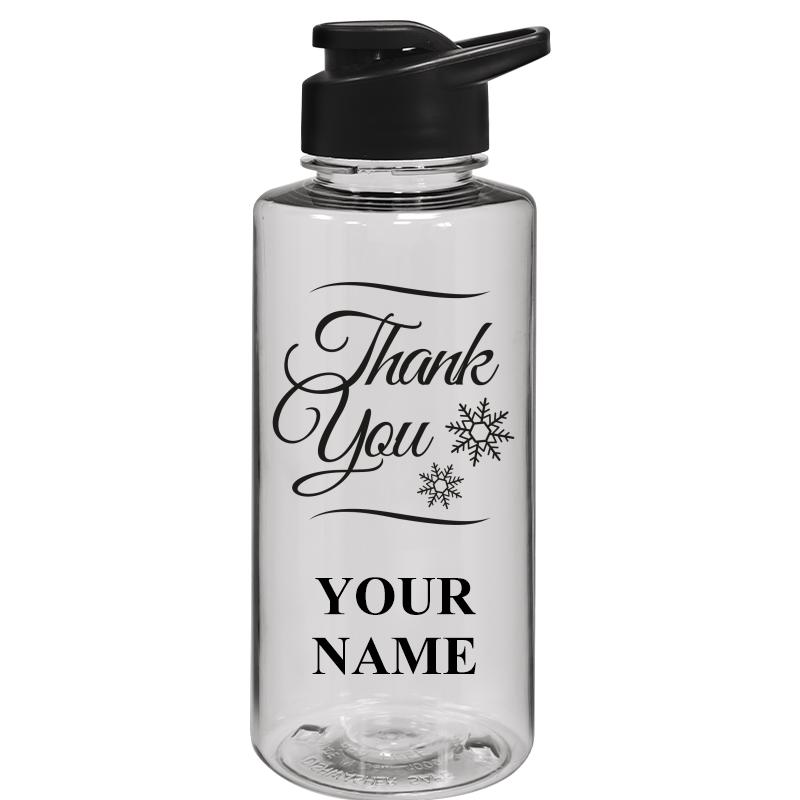 WATER BOTTLE 36OZ CLEAR