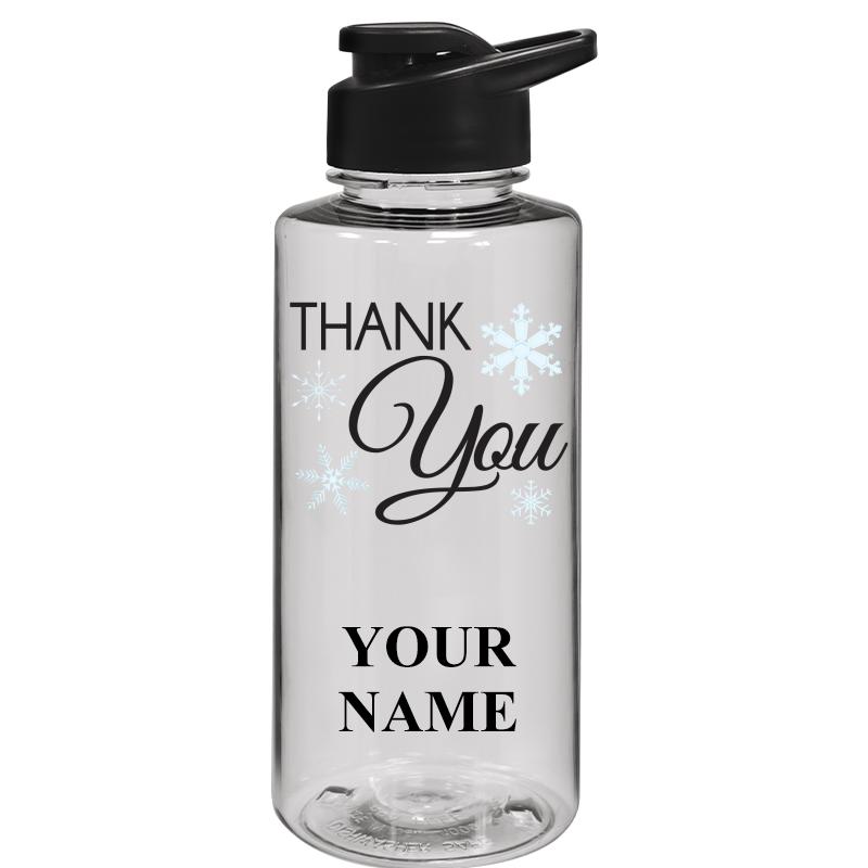 WATER BOTTLE 36OZ CLEAR