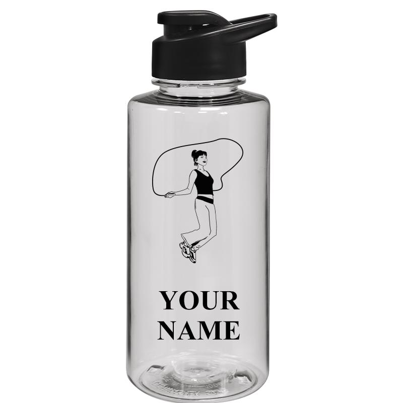 WATER BOTTLE 36OZ CLEAR