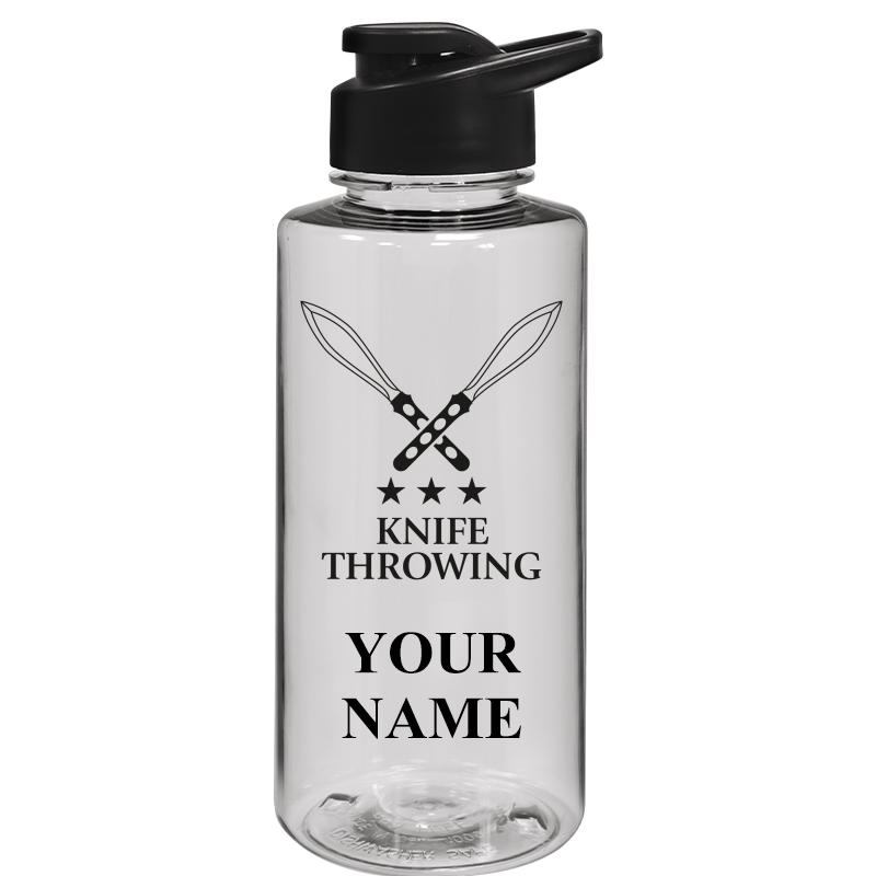 WATER BOTTLE 36OZ CLEAR