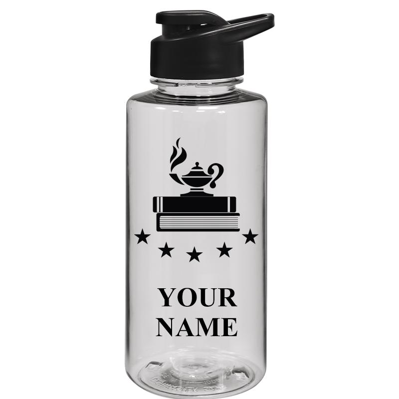 WATER BOTTLE 36OZ CLEAR