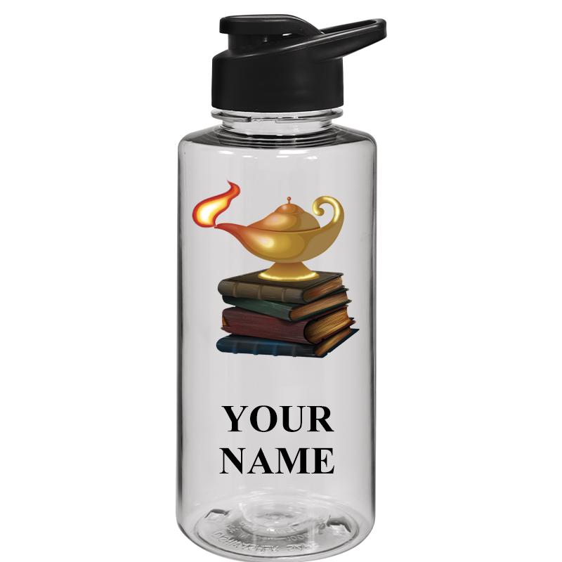 WATER BOTTLE 36OZ CLEAR