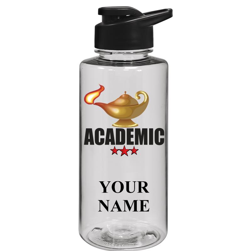 WATER BOTTLE 36OZ CLEAR