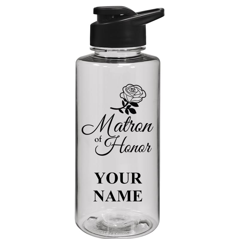 WATER BOTTLE 36OZ CLEAR