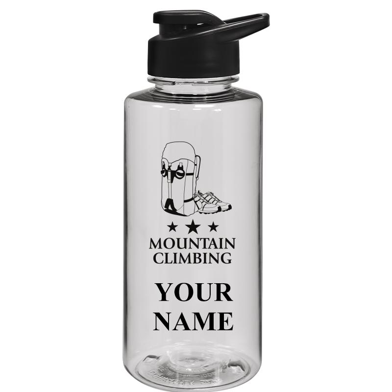 WATER BOTTLE 36OZ CLEAR