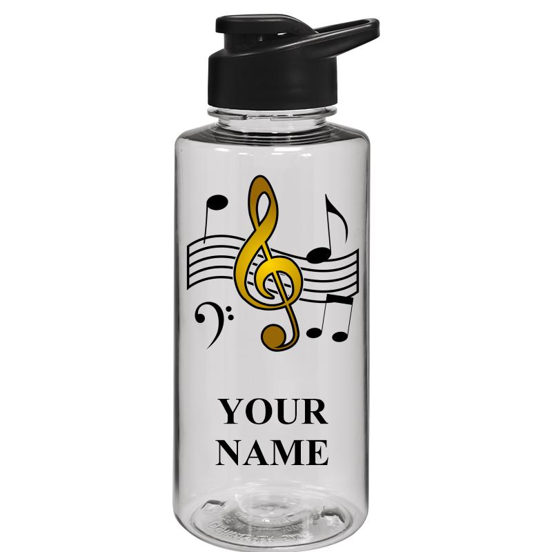 WATER BOTTLE 36OZ CLEAR