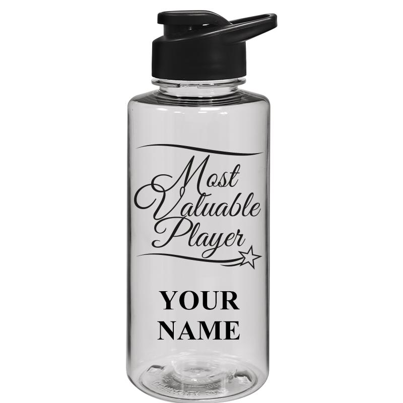 WATER BOTTLE 36OZ CLEAR