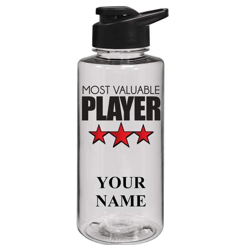 WATER BOTTLE 36OZ CLEAR