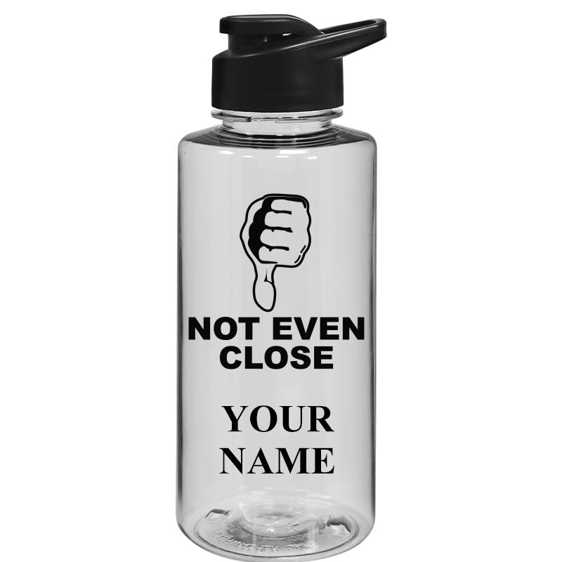 WATER BOTTLE 36OZ CLEAR