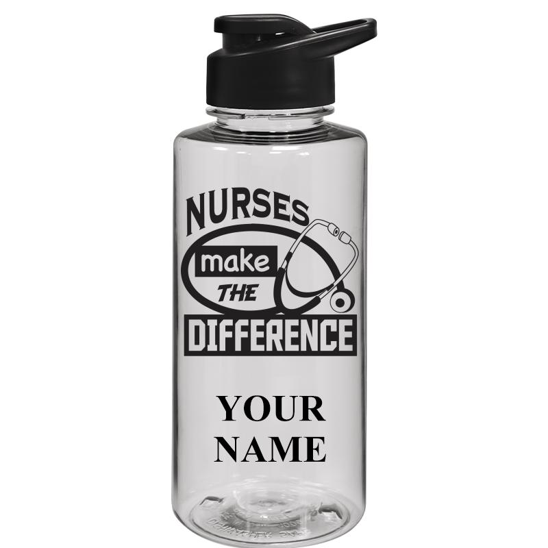 WATER BOTTLE 36OZ CLEAR