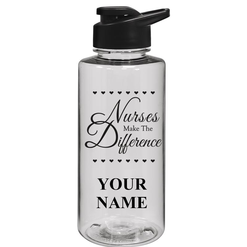 WATER BOTTLE 36OZ CLEAR