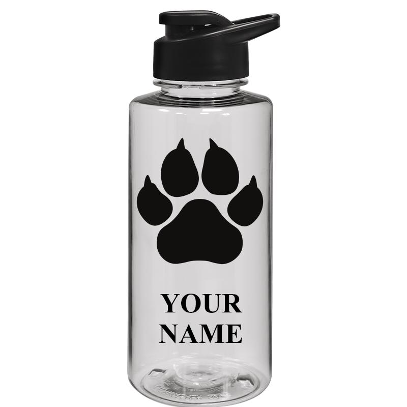 WATER BOTTLE 36OZ CLEAR