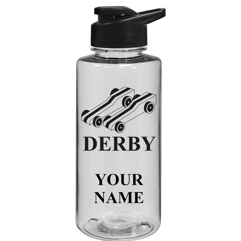 WATER BOTTLE 36OZ CLEAR