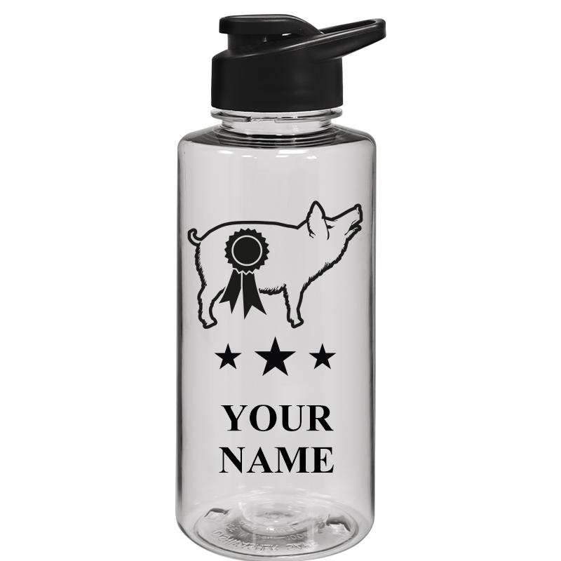 WATER BOTTLE 36OZ CLEAR