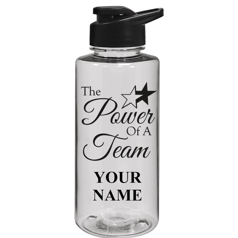 WATER BOTTLE 36OZ CLEAR