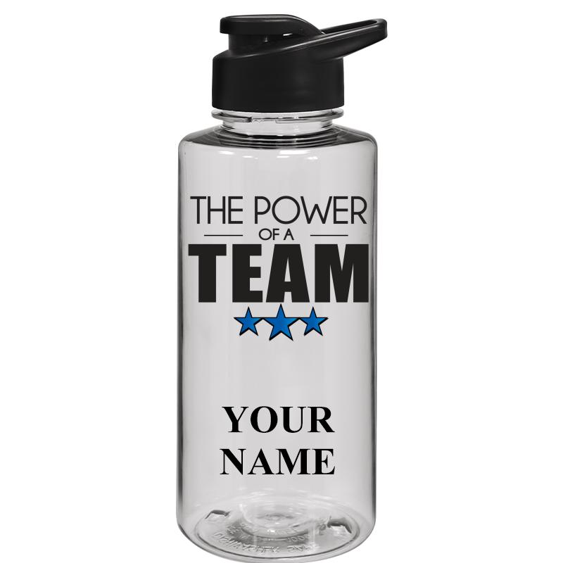 WATER BOTTLE 36OZ CLEAR