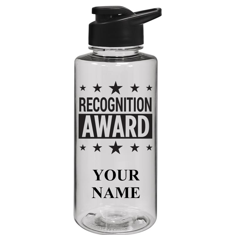 WATER BOTTLE 36OZ CLEAR