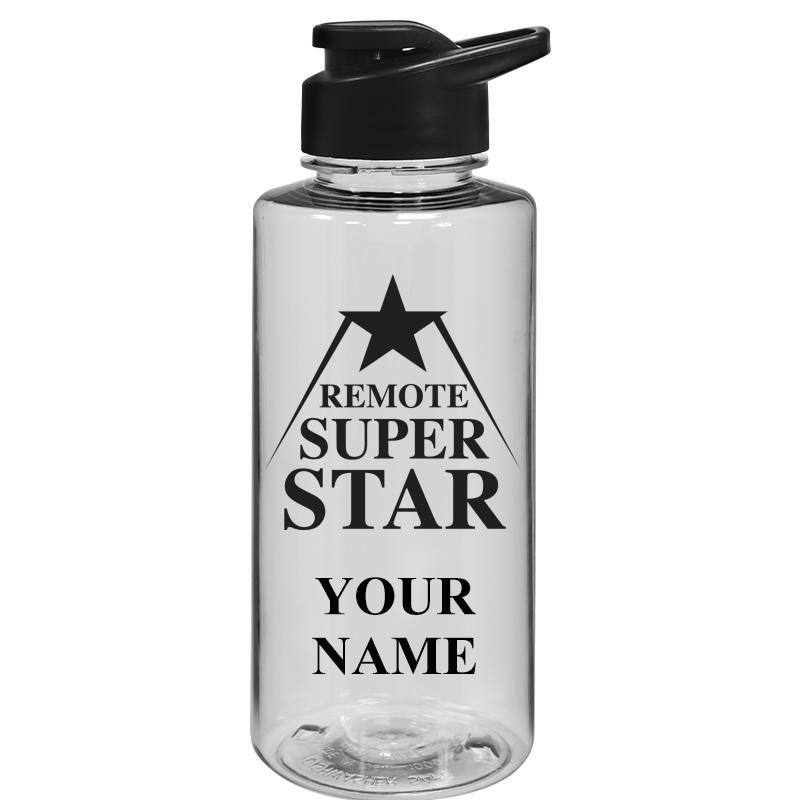 WATER BOTTLE 36OZ CLEAR